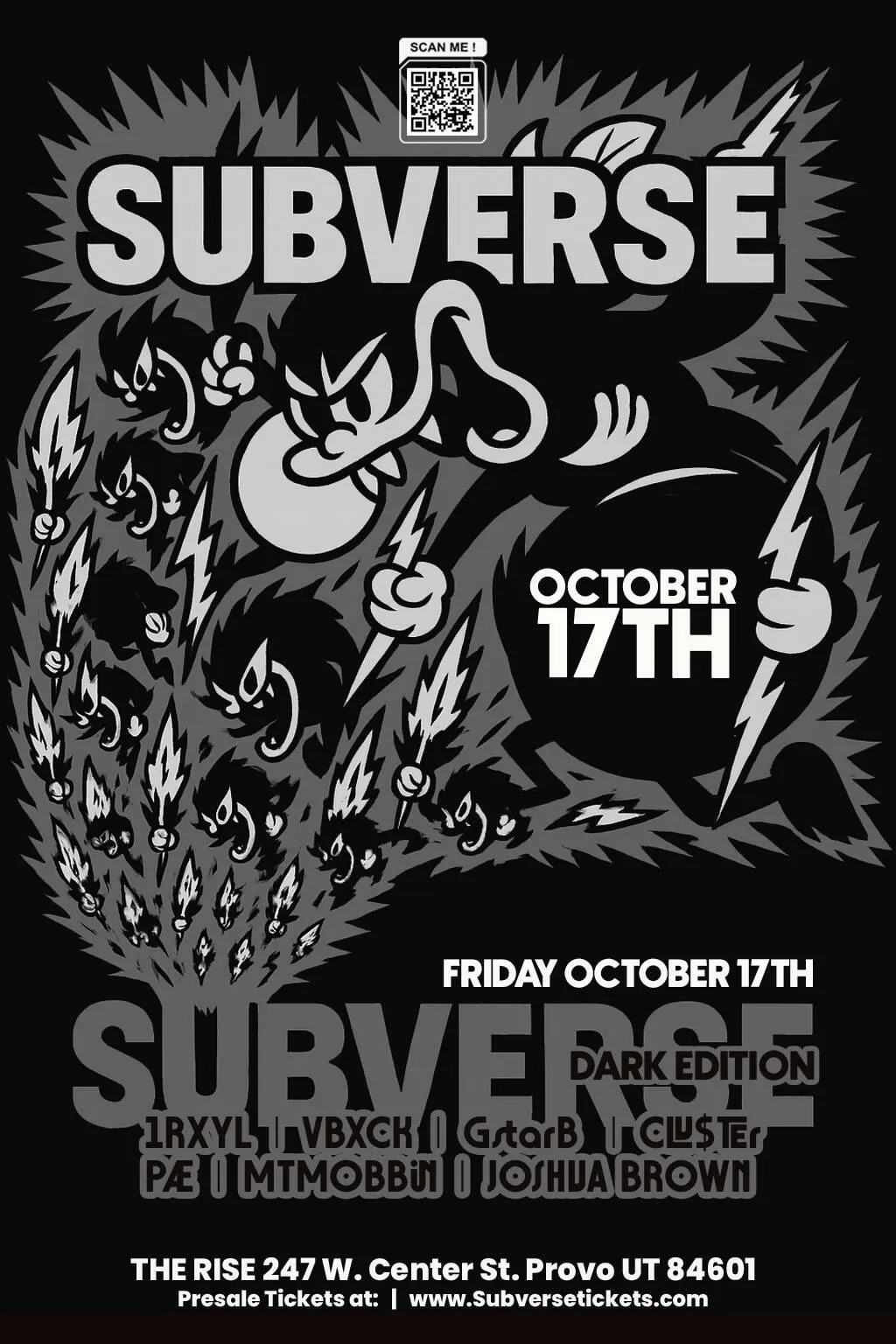 The Rise Subverse event poster